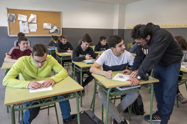 Alumnado del IES Tierra Estella.