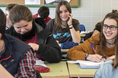 Alumnado del IES Tierra Estella.
