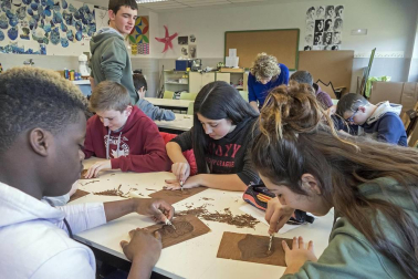 Alumnado del IES Tierra Estella.