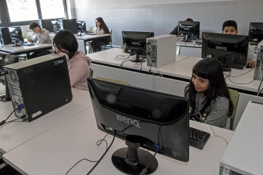 Alumnado del IES Tierra Estella.