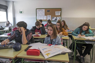 Alumnado del IES Tierra Estella.