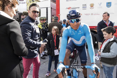 El francés Jonathan Hivert, del equipo Direct Energie, ganó el XXI Gran Premio Induráin, disputado en Navarra con un recorrido de 193 kilómetros, con salida y llegada en Estella.