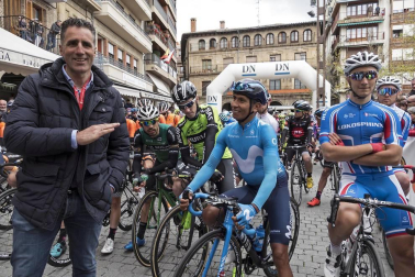 El francés Jonathan Hivert, del equipo Direct Energie, ganó el XXI Gran Premio Induráin, disputado en Navarra con un recorrido de 193 kilómetros, con salida y llegada en Estella.
