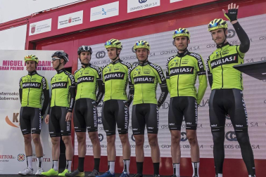 El francés Jonathan Hivert, del equipo Direct Energie, ganó el XXI Gran Premio Induráin, disputado en Navarra con un recorrido de 193 kilómetros, con salida y llegada en Estella.