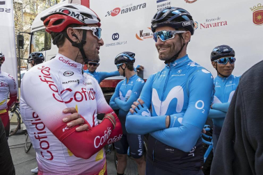 El francés Jonathan Hivert, del equipo Direct Energie, ganó el XXI Gran Premio Induráin, disputado en Navarra con un recorrido de 193 kilómetros, con salida y llegada en Estella.