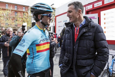 El francés Jonathan Hivert, del equipo Direct Energie, ganó el XXI Gran Premio Induráin, disputado en Navarra con un recorrido de 193 kilómetros, con salida y llegada en Estella.