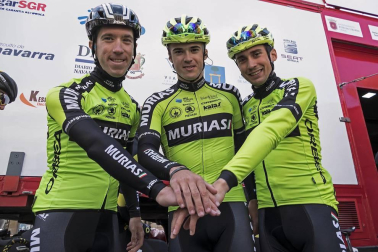 El francés Jonathan Hivert, del equipo Direct Energie, ganó el XXI Gran Premio Induráin, disputado en Navarra con un recorrido de 193 kilómetros, con salida y llegada en Estella.
