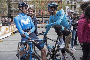 El francés Jonathan Hivert, del equipo Direct Energie, ganó el XXI Gran Premio Induráin, disputado en Navarra con un recorrido de 193 kilómetros, con salida y llegada en Estella.
