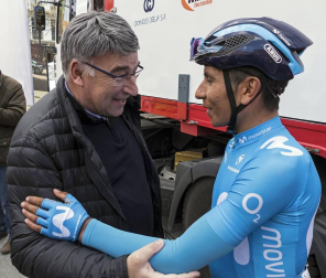 El francés Jonathan Hivert, del equipo Direct Energie, ganó el XXI Gran Premio Induráin, disputado en Navarra con un recorrido de 193 kilómetros, con salida y llegada en Estella.