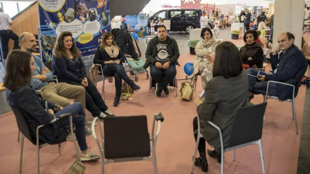 El Palacio de Congresos y Auditorio Baluarte de Pamplona acoge del 12 al 14 de abril una feria con todo tipo de actividades para la familia.