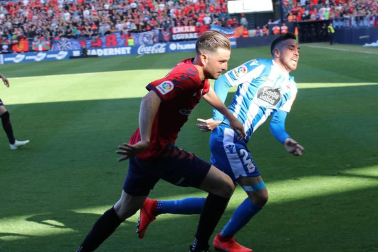 Imágenes del partido disputado en El Sadar.
