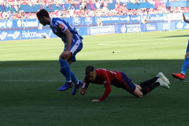 Imágenes del partido disputado en El Sadar.