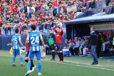 Imágenes del partido disputado en El Sadar.