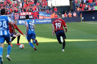 Imágenes del partido disputado en El Sadar.
