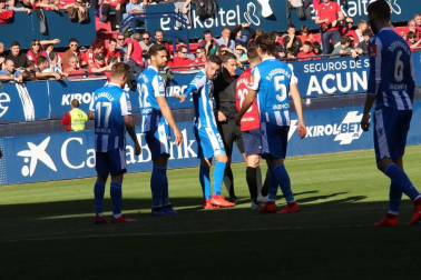 Imágenes del partido disputado en El Sadar.