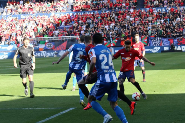 Imágenes del partido disputado en El Sadar.