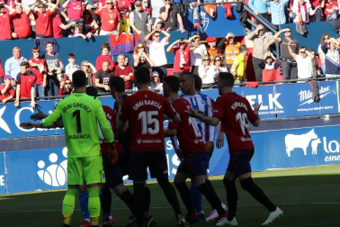 Imágenes del partido disputado en El Sadar.