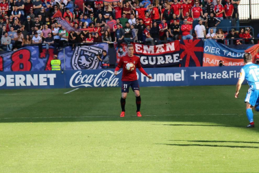 Imágenes del partido disputado en El Sadar.
