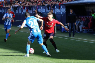 Imágenes del partido disputado en El Sadar.