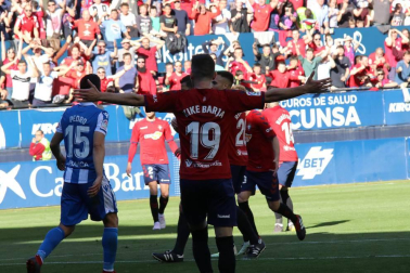 Imágenes del partido disputado en El Sadar.