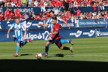 Imágenes del partido disputado en El Sadar.