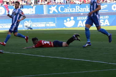 Imágenes del partido disputado en El Sadar.