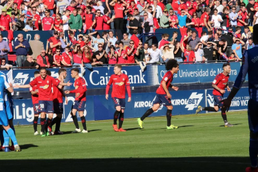 Imágenes del partido disputado en El Sadar.