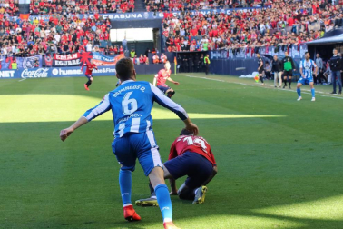 Imágenes del partido disputado en El Sadar.