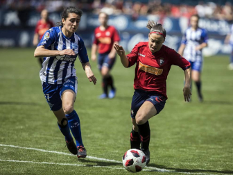 Galería de imágenes del Osasuna-Alavés disputado este domingo en El Sadar.