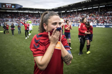 Galería de imágenes del Osasuna-Alavés disputado este domingo en El Sadar.