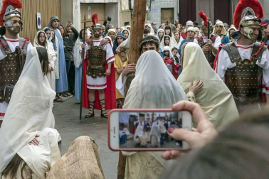 Fotos de la recreación de la Pasión viviente de Cristo en Andosilla