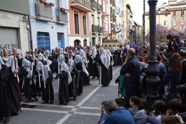 Fotos de los pasos de la procesión del Santo Entierro de Pamplona de 2019