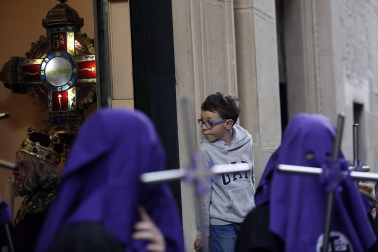 Fotos de los pasos de la procesión del Santo Entierro de Pamplona de 2019