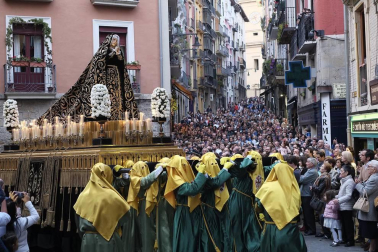 Fotos de los pasos de la procesión del Santo Entierro de Pamplona de 2019