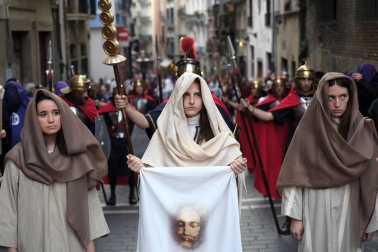 Fotos de los pasos de la procesión del Santo Entierro de Pamplona de 2019