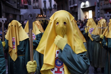 Fotos de los pasos de la procesión del Santo Entierro de Pamplona de 2019