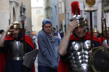 Fotos de los pasos de la procesión del Santo Entierro de Pamplona de 2019