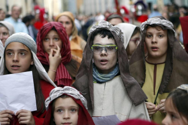 Fotos de los pasos de la procesión del Santo Entierro de Pamplona de 2019