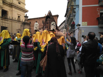 Fotos de los pasos de la procesión del Santo Entierro de Pamplona de 2019