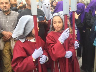 Fotos de los pasos de la procesión del Santo Entierro de Pamplona de 2019