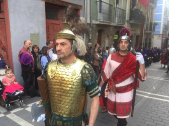 Fotos de los pasos de la procesión del Santo Entierro de Pamplona de 2019