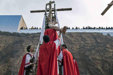 Fotos de la recreación de la Pasión viviente de Cristo en Andosilla