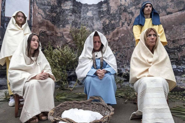 Fotos de la recreación de la Pasión viviente de Cristo en Andosilla