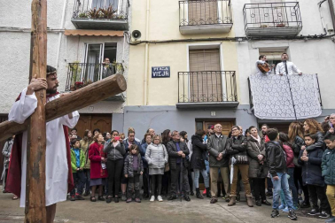 Fotos de la recreación de la Pasión viviente de Cristo en Andosilla