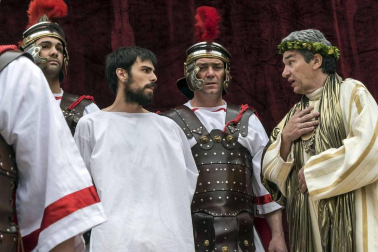 Fotos de la recreación de la Pasión viviente de Cristo en Andosilla