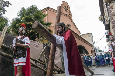 Fotos de la recreación de la Pasión viviente de Cristo en Andosilla