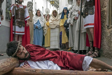 Fotos de la recreación de la Pasión viviente de Cristo en Andosilla
