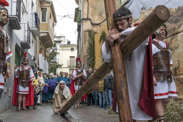 Fotos de la recreación de la Pasión viviente de Cristo en Andosilla