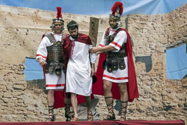 Fotos de la recreación de la Pasión viviente de Cristo en Andosilla