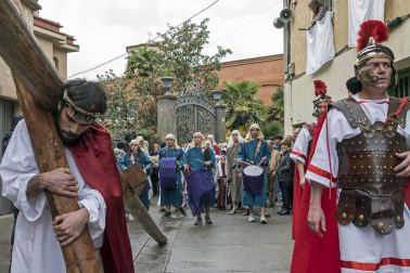Fotos de la recreación de la Pasión viviente de Cristo en Andosilla